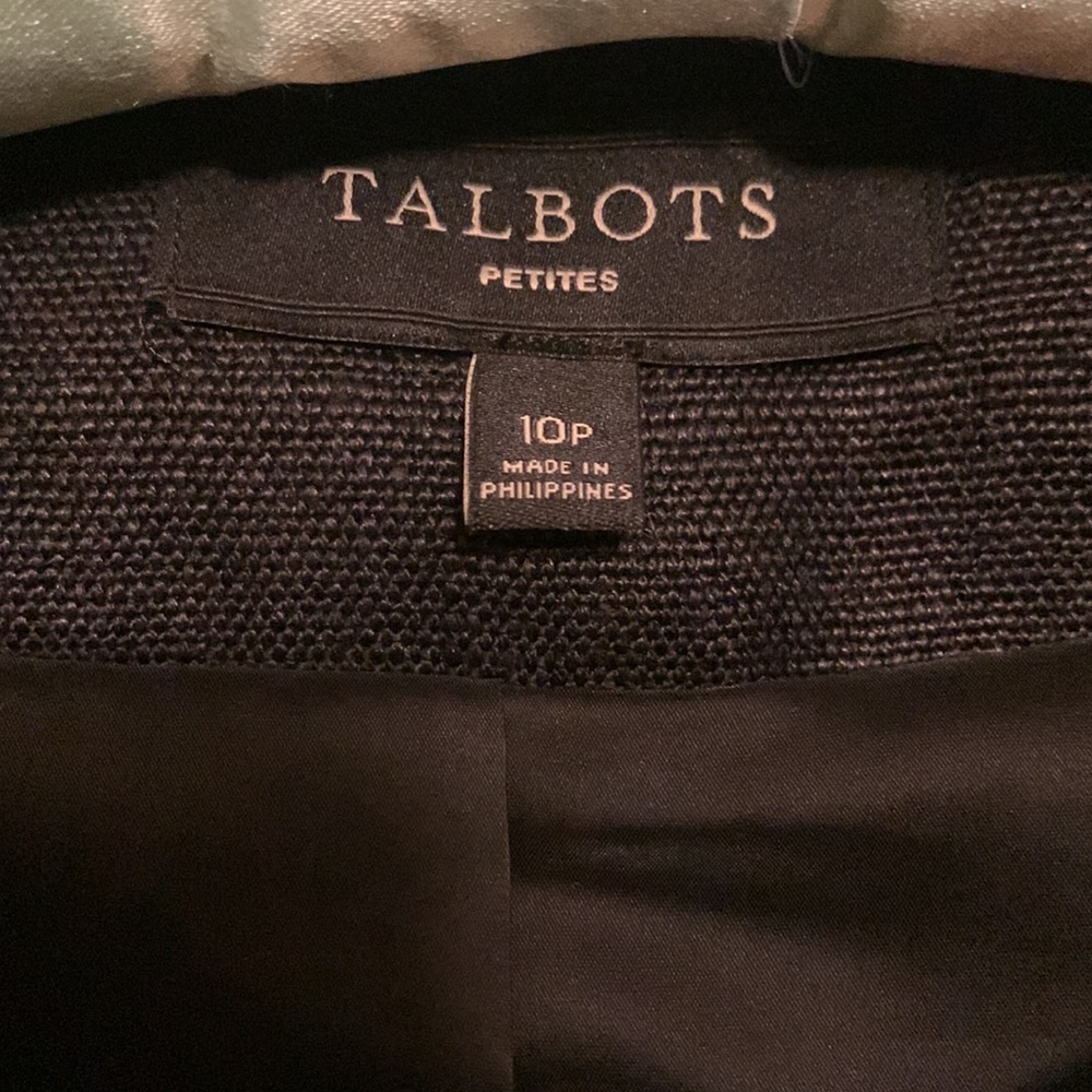 Talbots Black Jacket - image 3